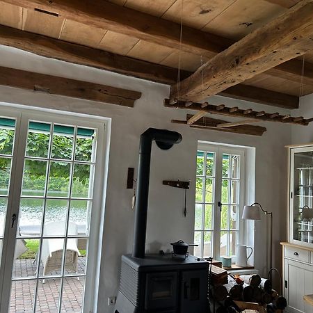 Gemuetliches Fachwerkhaus Am See Mit Kamin Warendorf Exteriér fotografie