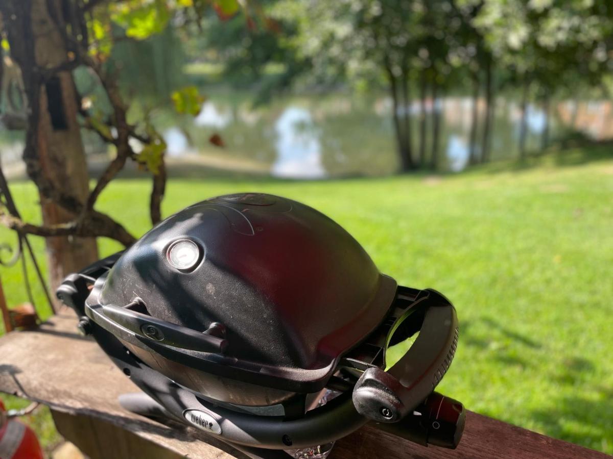 Gemuetliches Fachwerkhaus Am See Mit Kamin Warendorf Exteriér fotografie