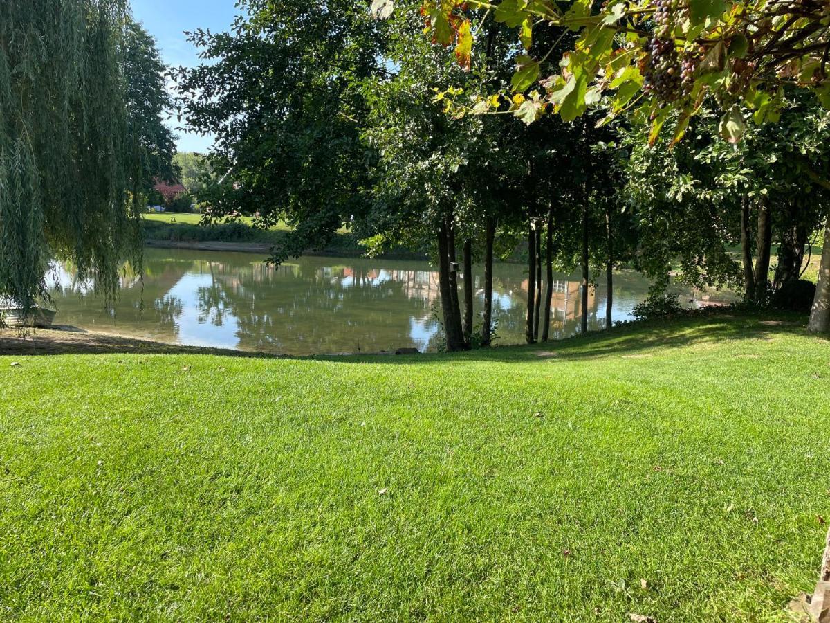 Gemuetliches Fachwerkhaus Am See Mit Kamin Warendorf Exteriér fotografie