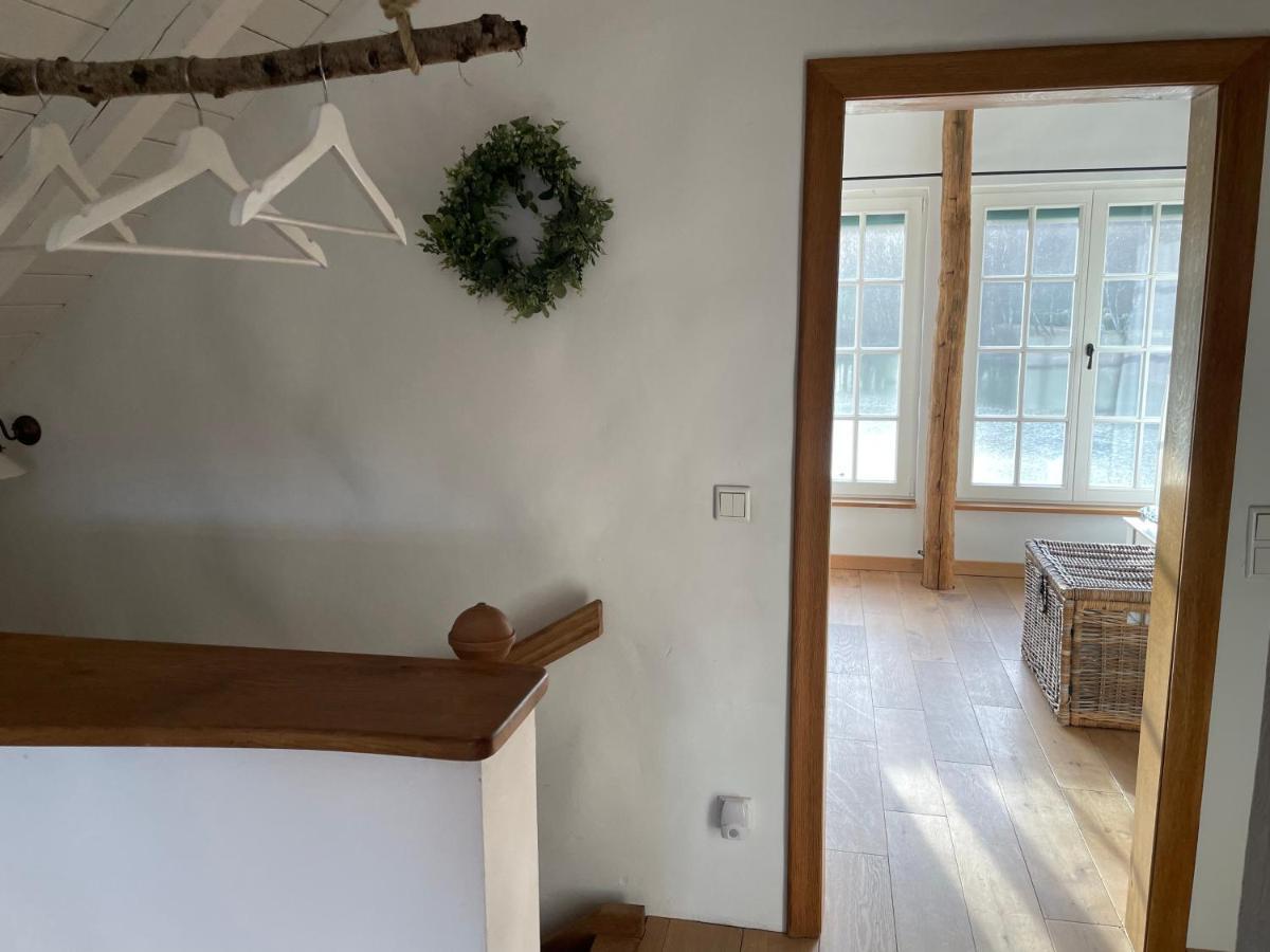 Gemuetliches Fachwerkhaus Am See Mit Kamin Warendorf Exteriér fotografie